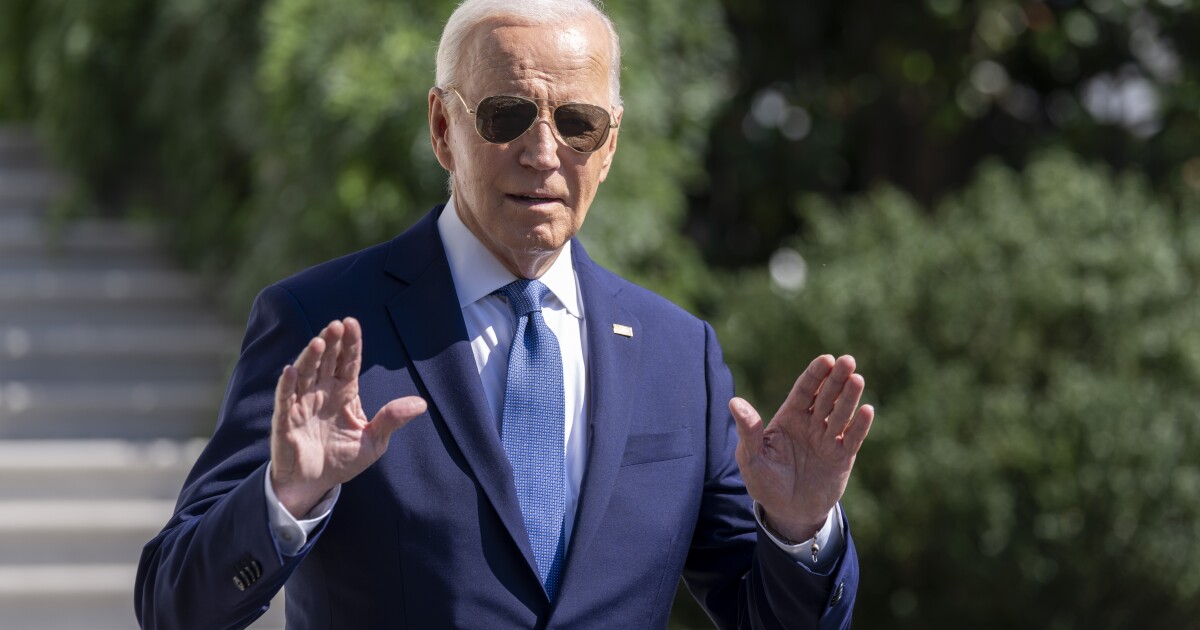 Biden postponing international trip due to Hurricane Milton